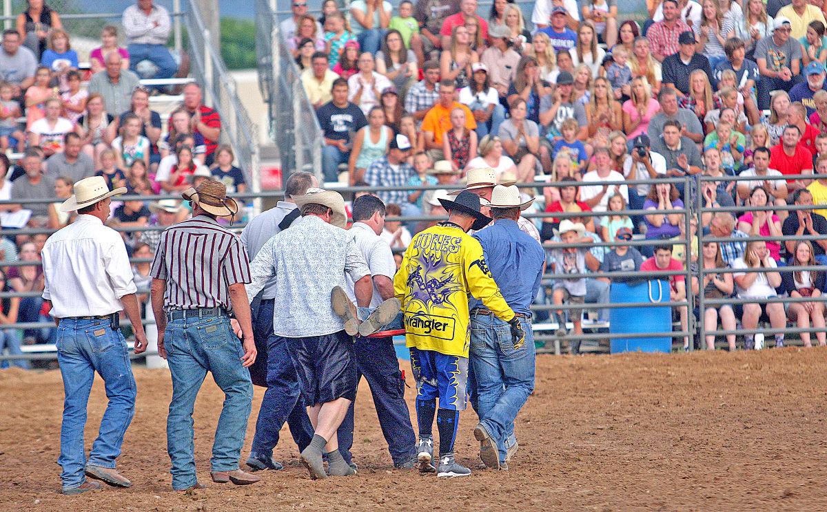 Horsing around in Hyrum at the StarSpangled Rodeo Arts and