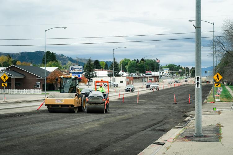 Contruction Work Sign Highway 30 road construction to start paving | Community | hjnews.com