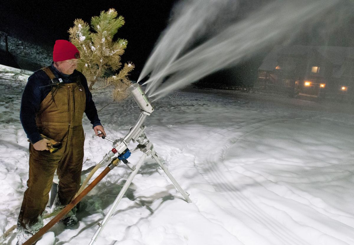Cherry Peak snowmaking