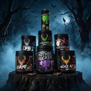 Bucked Up® Drops Six Limi-Dead Edition Halloween Pre-Workout Flavors and a Caramel Apple Energy Drink