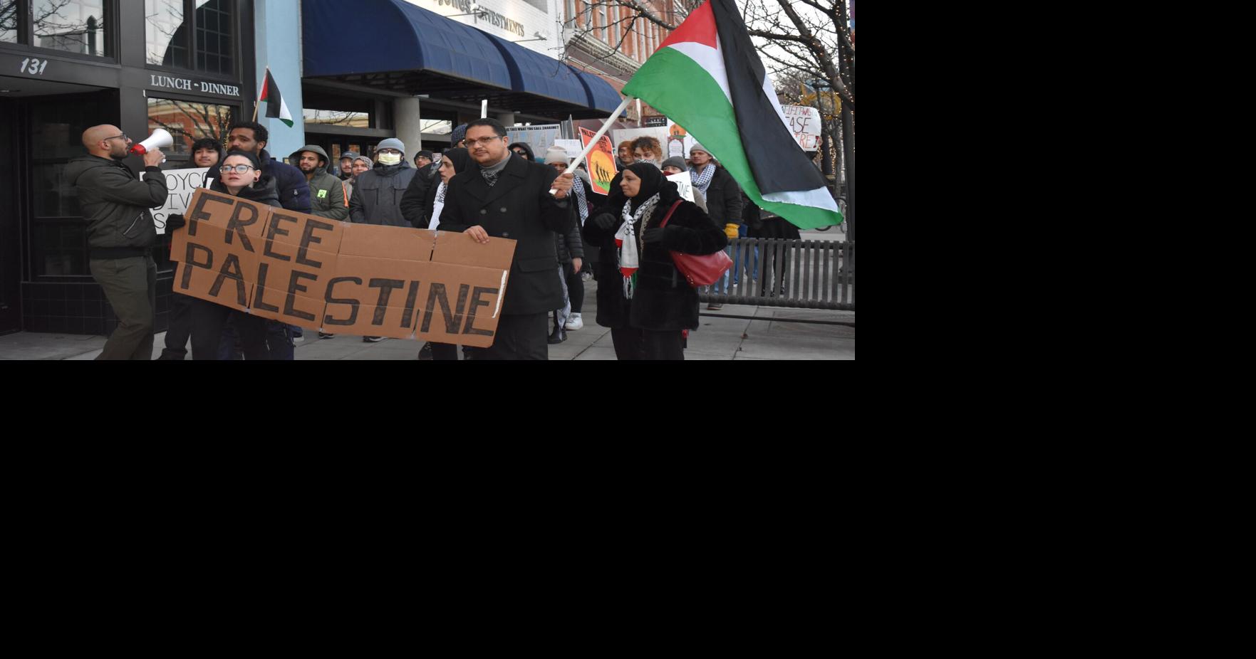 They want to be free: Locals hold peaceful protest and vigil for