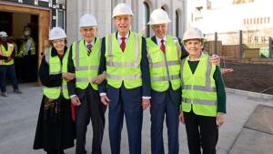 First Presidency tours Salt Lake temple