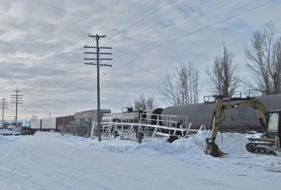 Train Derailment in Montpelier