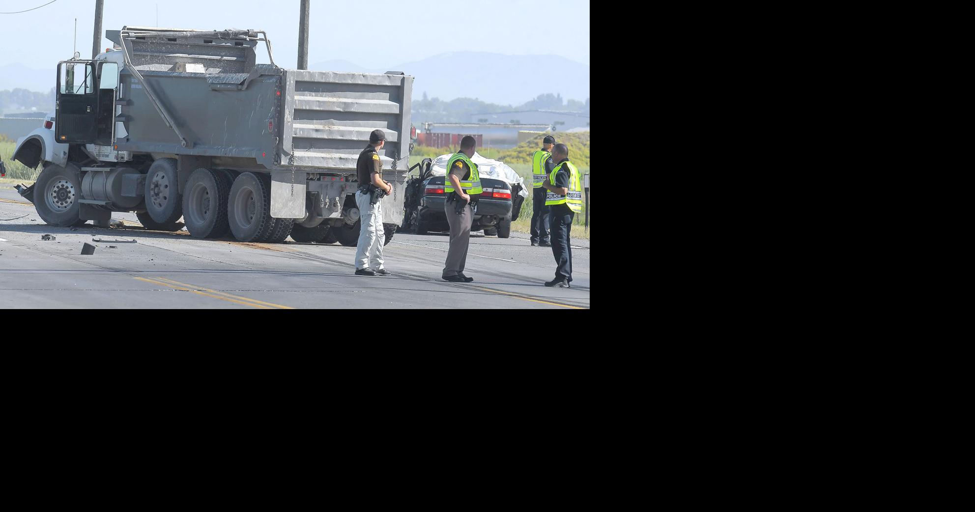 One dead in vehicle collision with dump truck Monday | Accidents ...