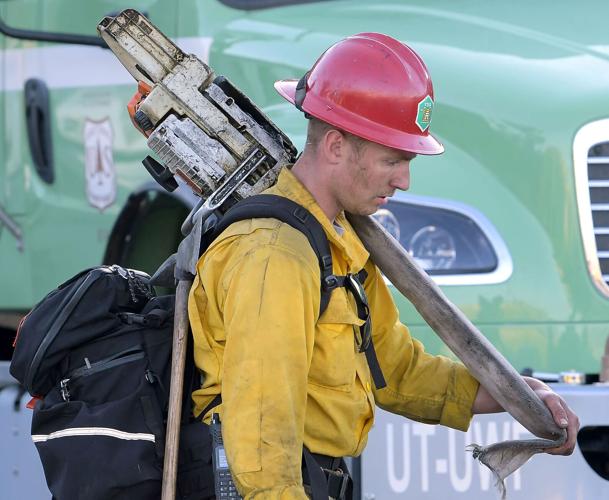 Update Sardine Canyon fire 50 contained, 56 acres burned Accidents