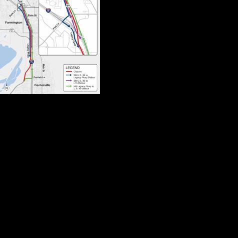 I-15’s nightly lane closures in Davis County to persist through ...