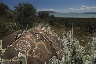 Students Help To Protect Ancient Rock Art Near Utah Lake - 