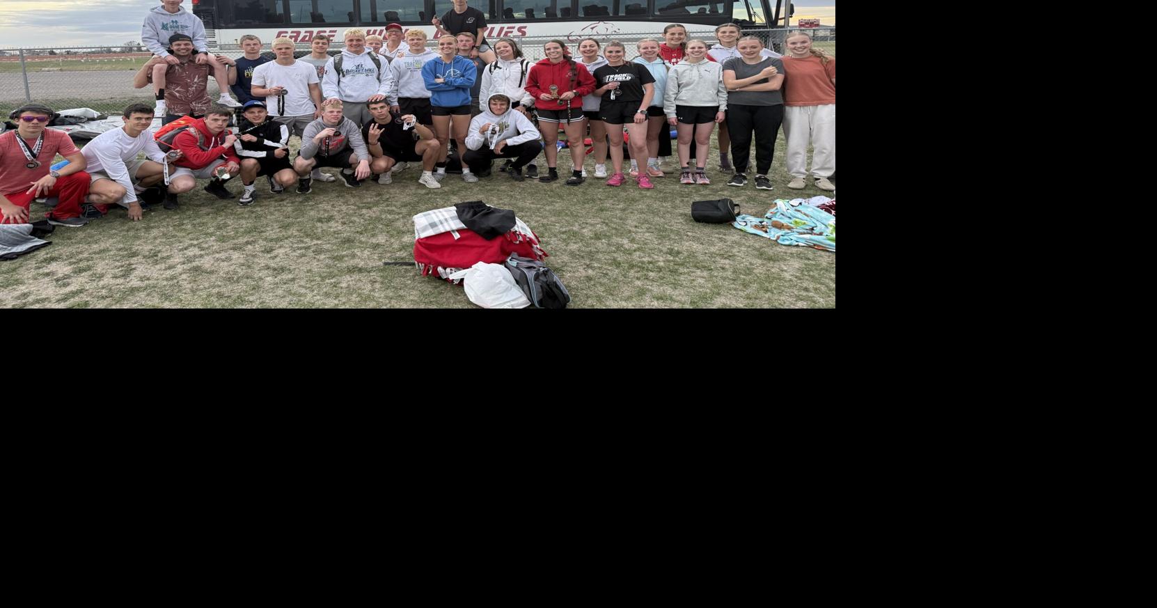 Grace track and field team shatters multiple school records at Shelley ...