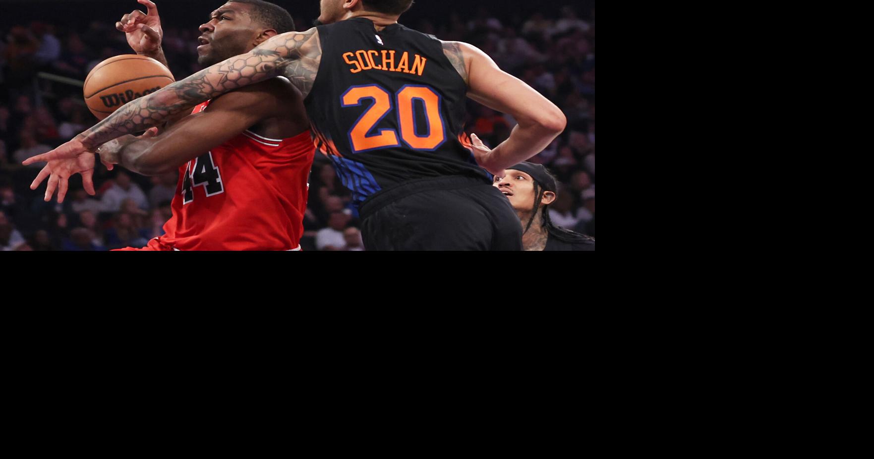 Bulls Knicks Basketball