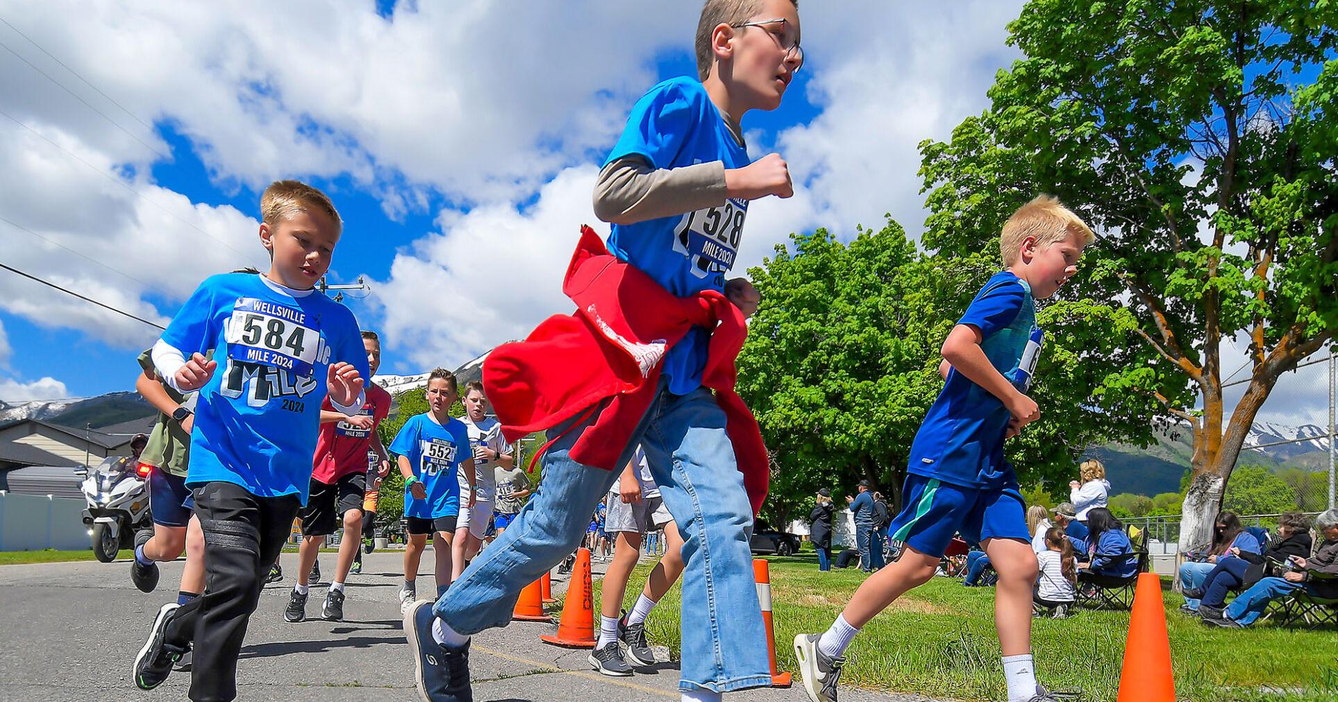 Wellsville Mile race promotes healthy habits and hard work for elementary students - Vimarsana News