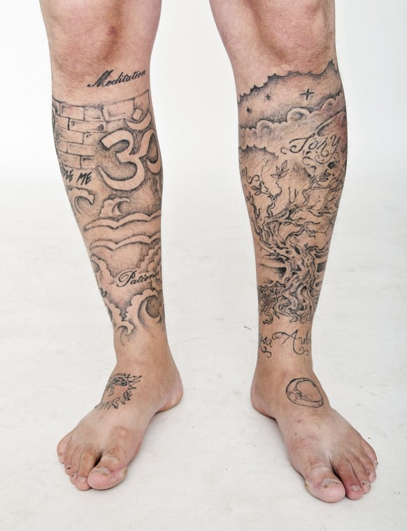 Tattoo uploaded by Bryce  Leg piece by StepanNegur Id like a leg piece  with a similar inspiration  Tattoodo