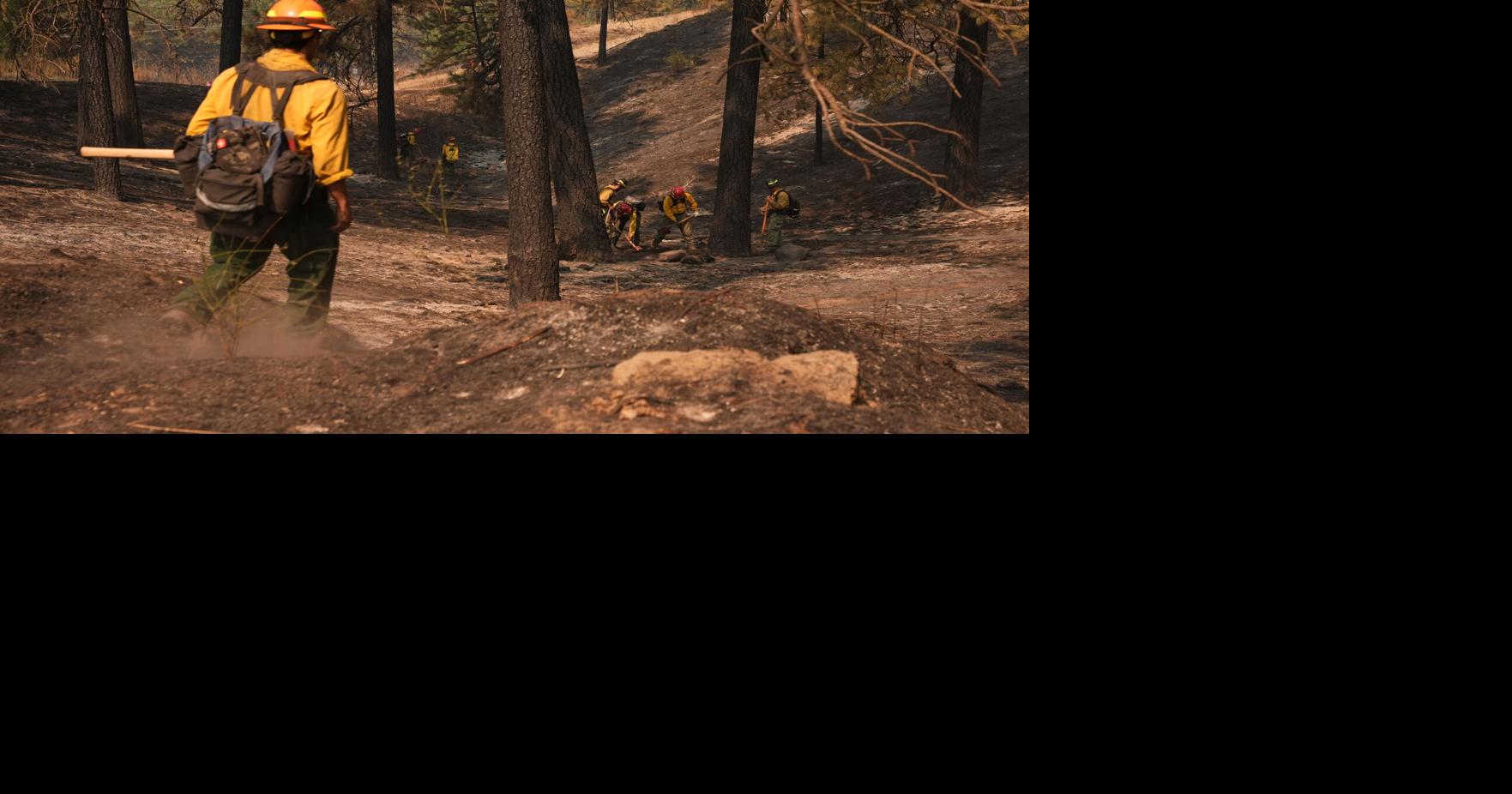 CORRECTION Western Wildfires