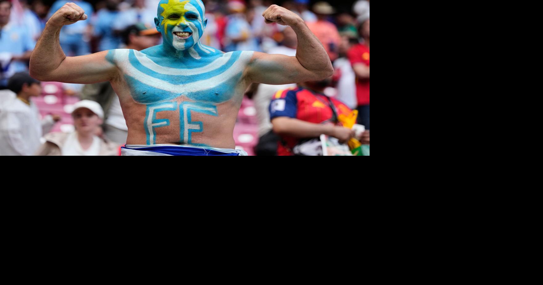Spain Uruguay WCup Soccer