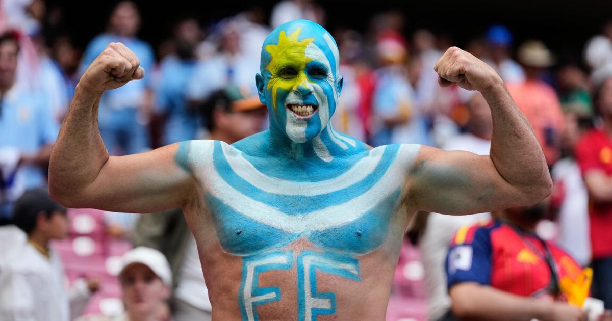 Spain Uruguay WCup Soccer