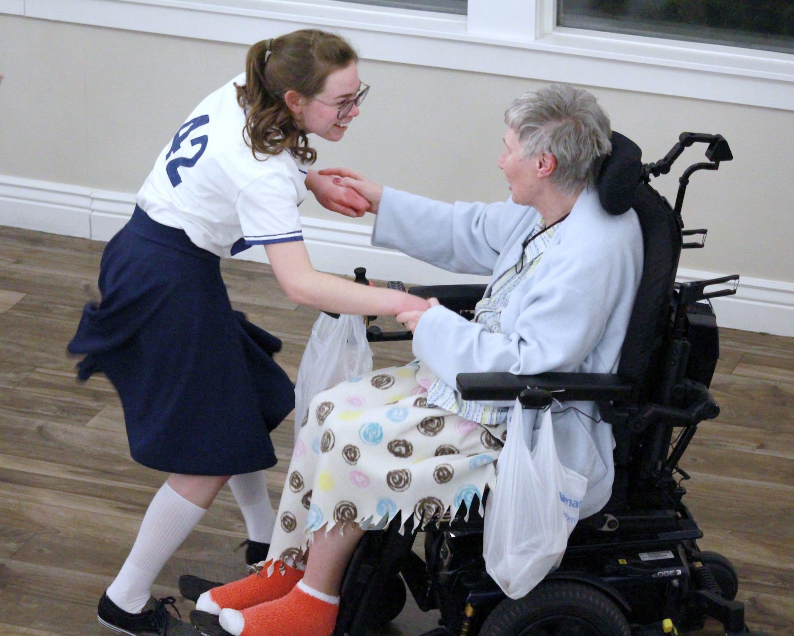 Still got that swing USU dance club visits retirement home Local News hjnews pic