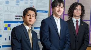Three InTech students qualify for international science fair