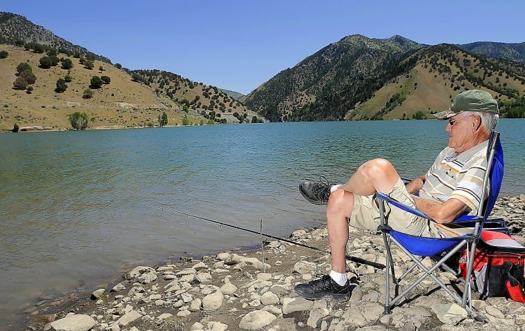 Porcupine Reservoir A Great Place To Swim And Camp Cache Valley