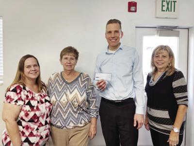 Civic club donates to walking trail