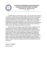 DA's statement
