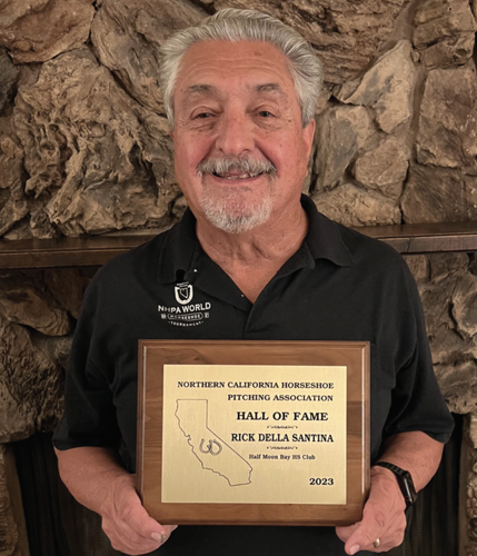 HMB horseshoe club leader elected to hall of fame, Community