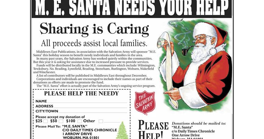 M.E. Santa launches 2022 campaign as demand  for assistance skyrockets