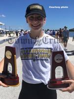 Tewksbury resident excels at Wellesley College: Barrett part of Division 3 National Championship Rowing Team