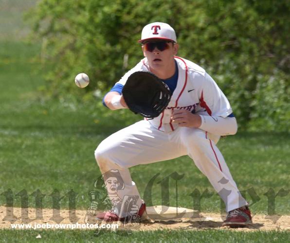 These college baseball players laced up their skates to play