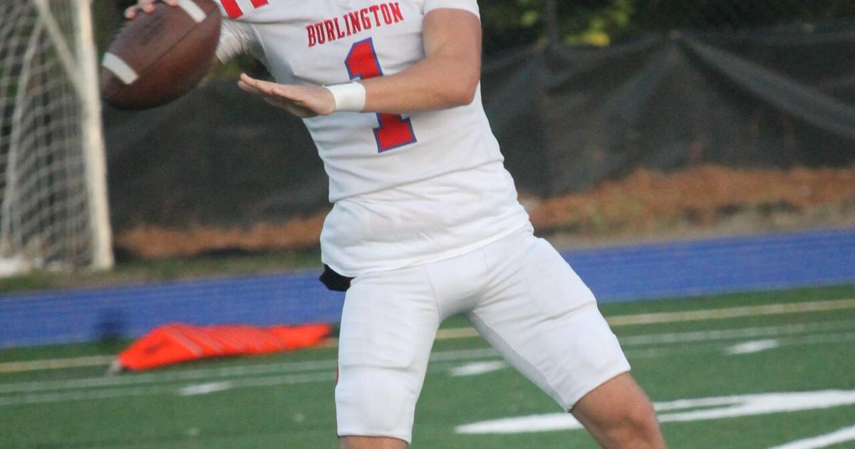 Jagger Gower Burlington High football outlasts Wilmington | Daily Times Chronicle ...