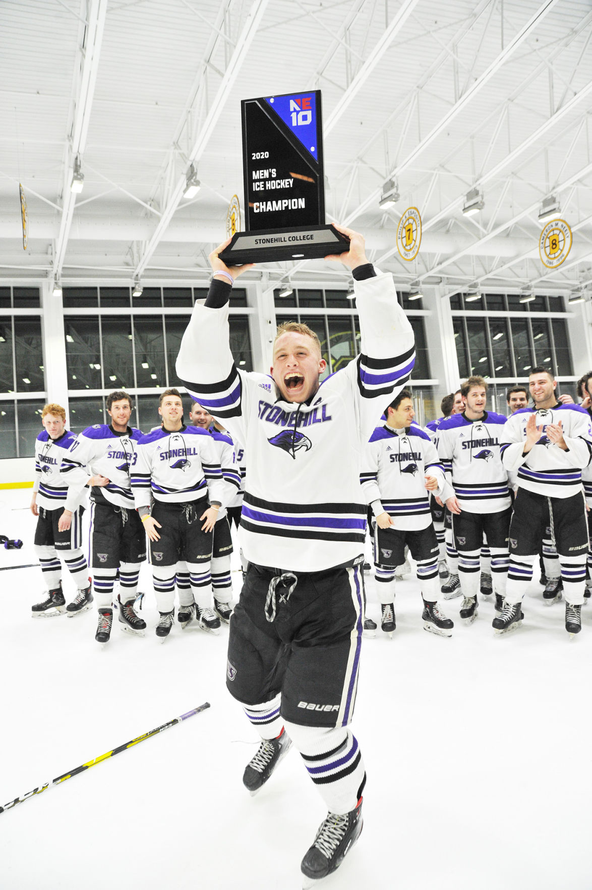 Reading S Seibold Skates Off As A Champion At Stonehill Sports Homenewshere Com