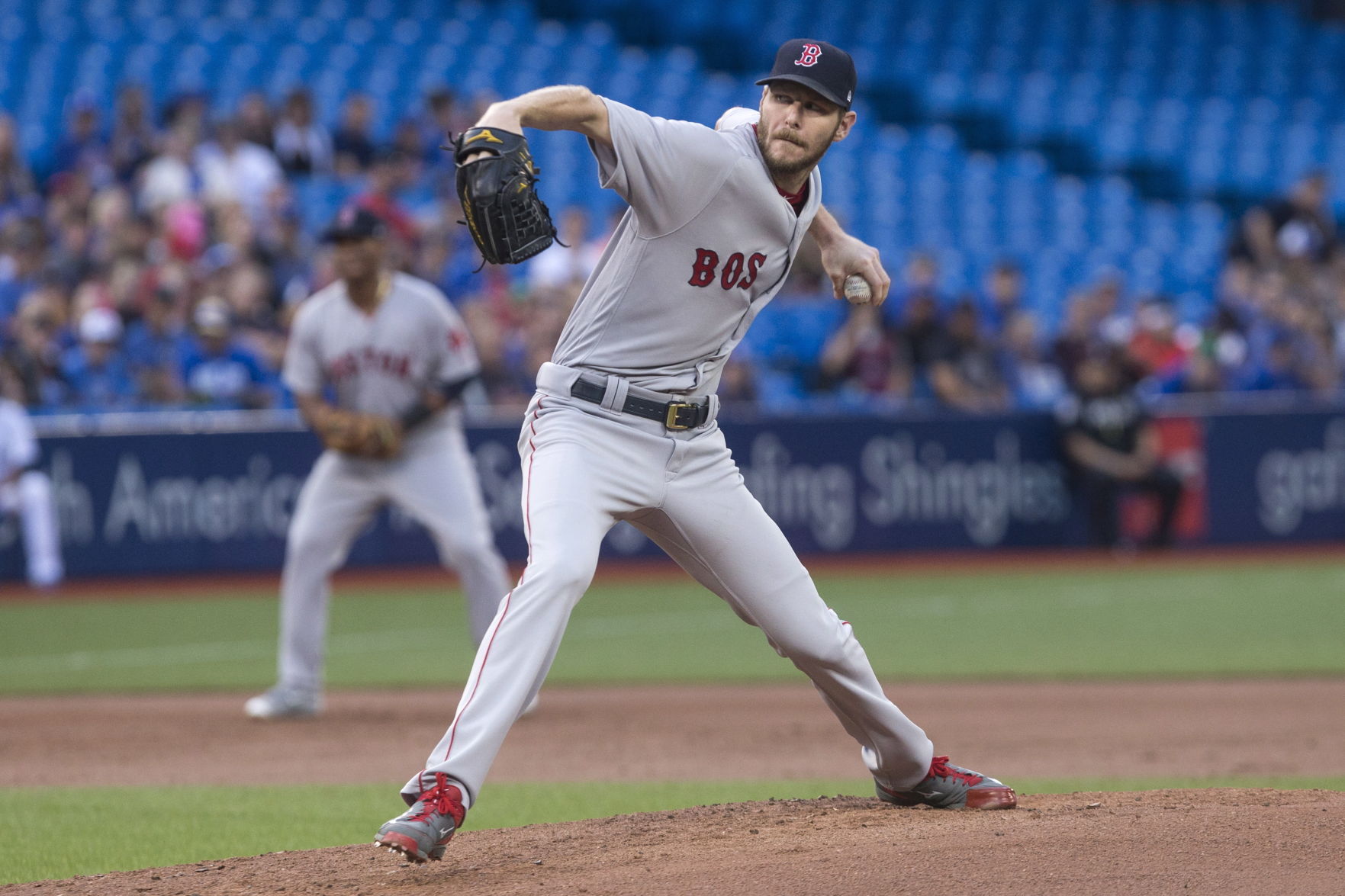 Red Sox's Sale aims to rebound against Blue Jays