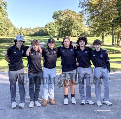 Shawsheen golfers competing in the Division 3 Central Golf Meet