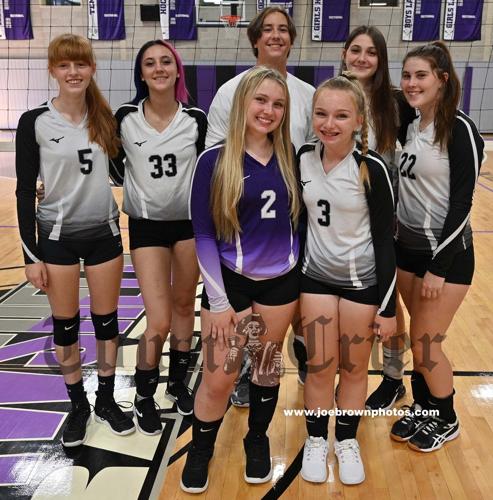 Tewksbury members of this year s Shawsheen Tech Co Ed Volleyball team