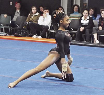 Rhythmic gymnasts take Burlington