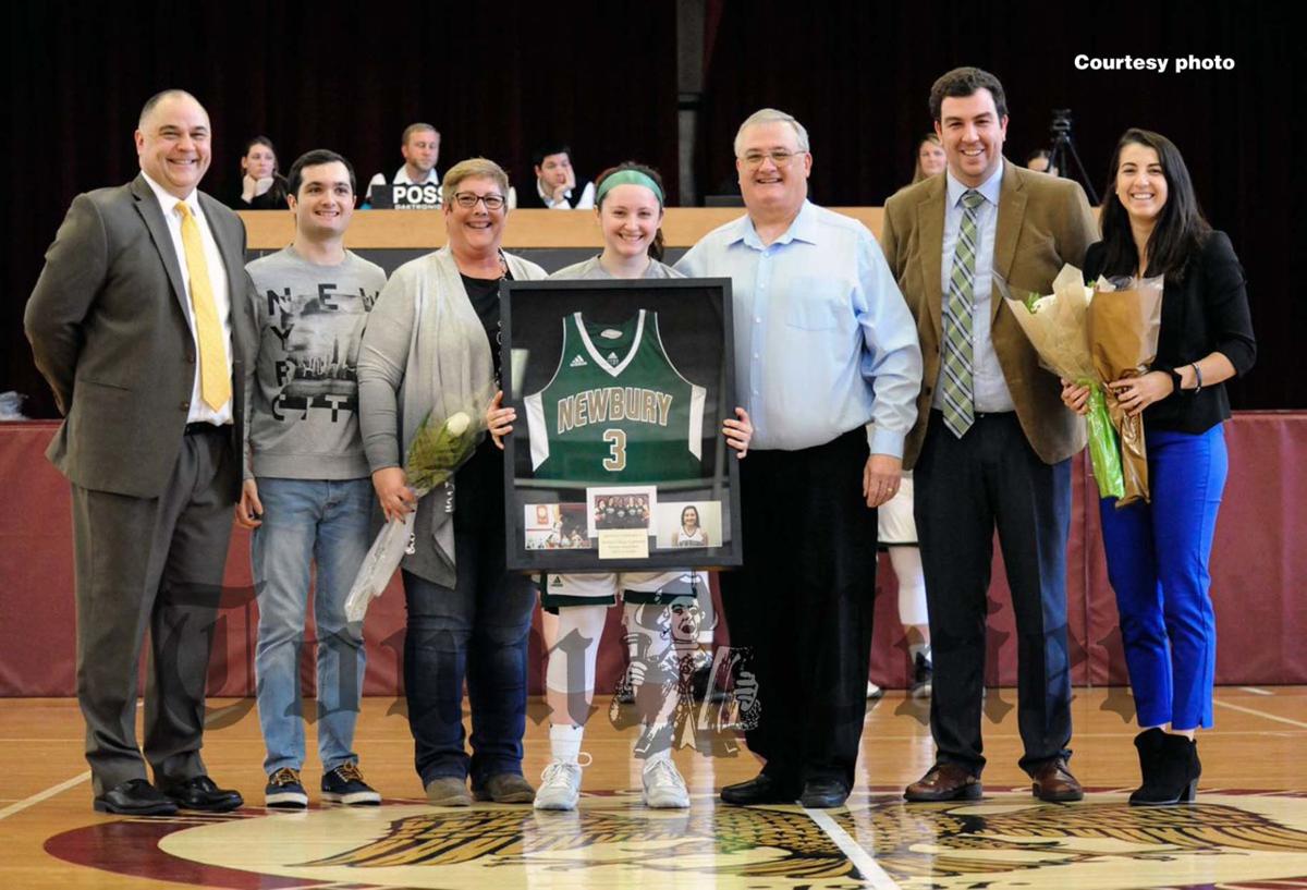 Kristen Connors Honored By Newbury College Women S Hoop Program