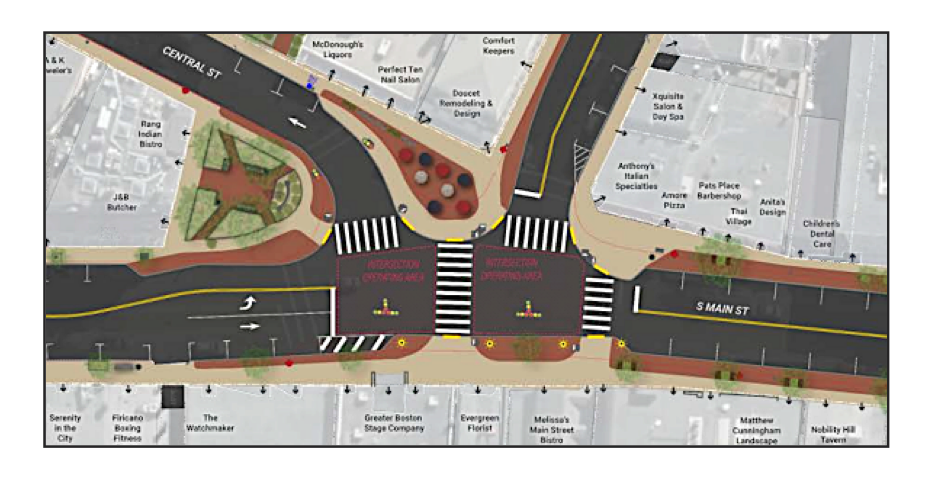 Contractor begins prep work for Stoneham Square revitalization project