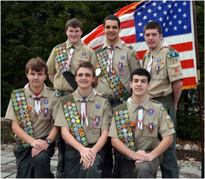 Where Eagles Fly Six Local Boy Scouts Achieve Eagle Scout Status Reading Homenewshere Com