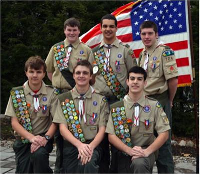 East Bay Scout troop honors 11 Eagle award achievers