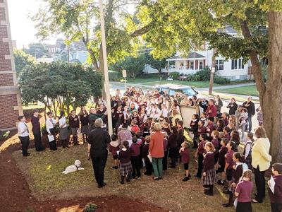 Flag raising