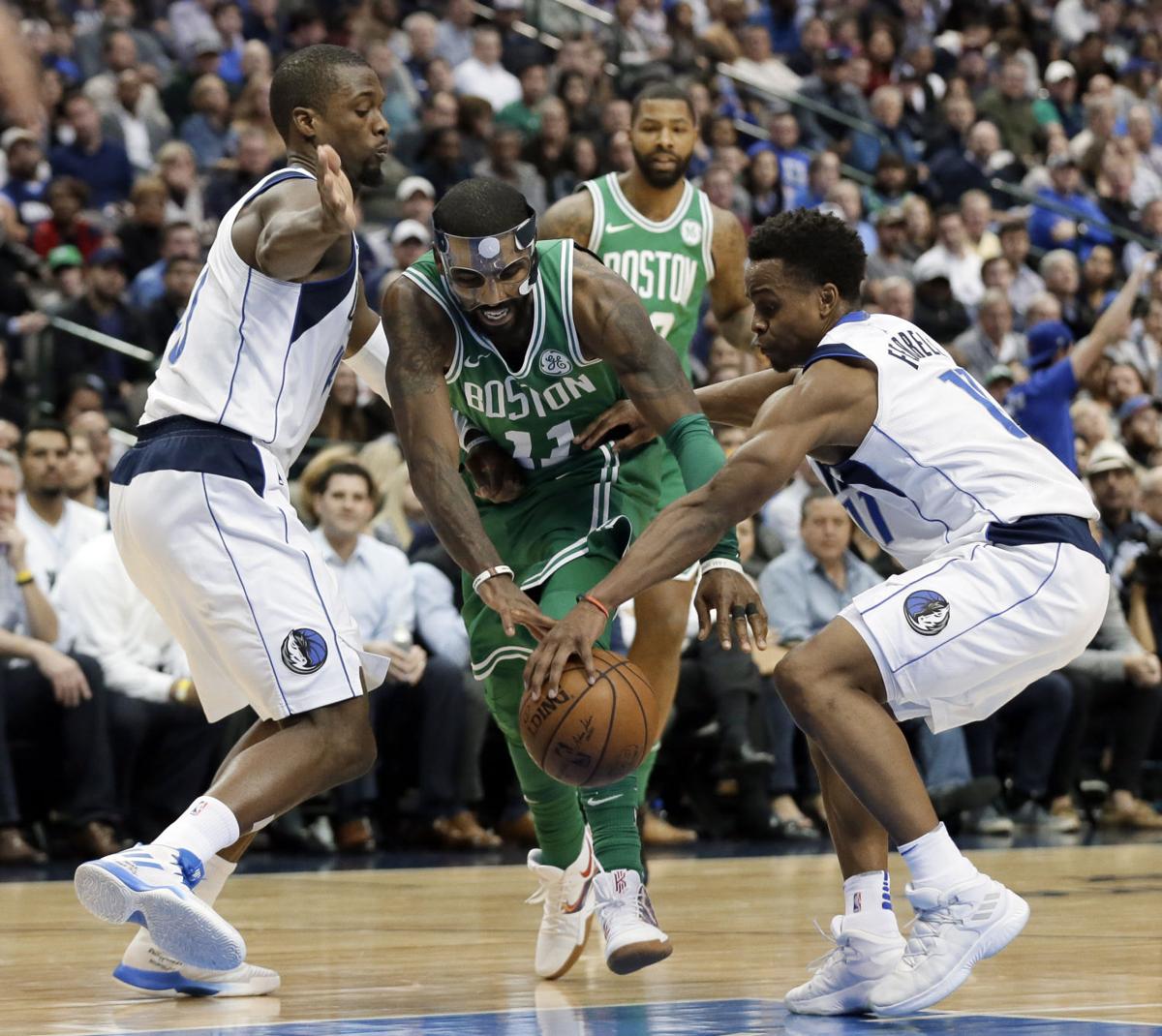 Irving S 47 Lead Celtics Past Mavericks To Maintain Streak