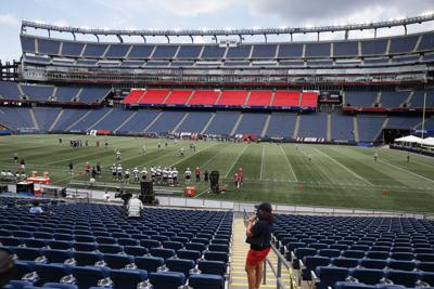 Patriots Gear Up For Opener With Gillette Simulation Patriots Homenewshere Com
