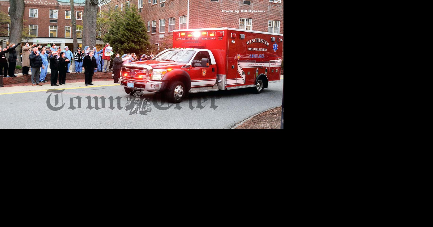 Wilmington participates in Winchester Hospital driveby News