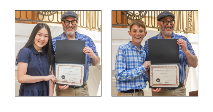 Two Coolidge Middle Schoolers honored at literature awards ceremony - Vimarsana News