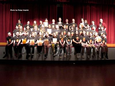 The Wynn drama club won gold at the 2023 Massachusetts Middle School Drama Festival