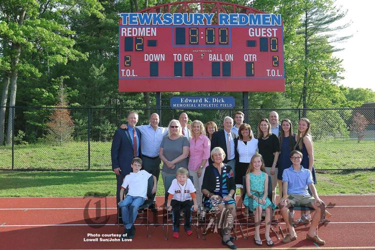 Tewksbury honors the late Ed Dick: Field Turf named after longtime ...