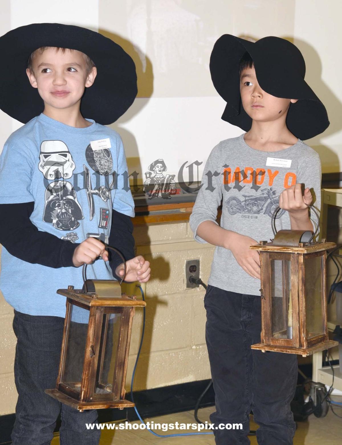 Reenactment of Paul Revere's famous ride