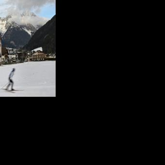 White Winter Olympics beckons as snow falls in Italian Alps