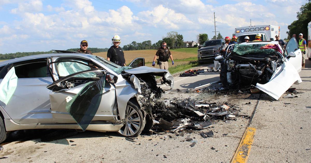 Two dead in county line accident