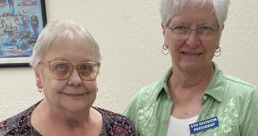 American Legion Auxiliary Lawrence Unit 28 attends Fifth Division Convention