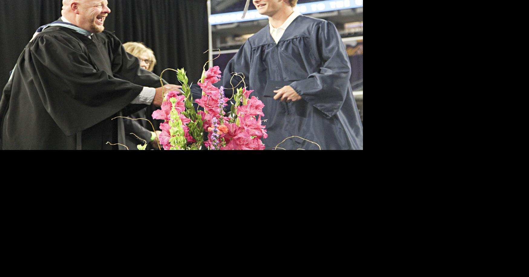 Champlin Park seniors walk the graduation stage