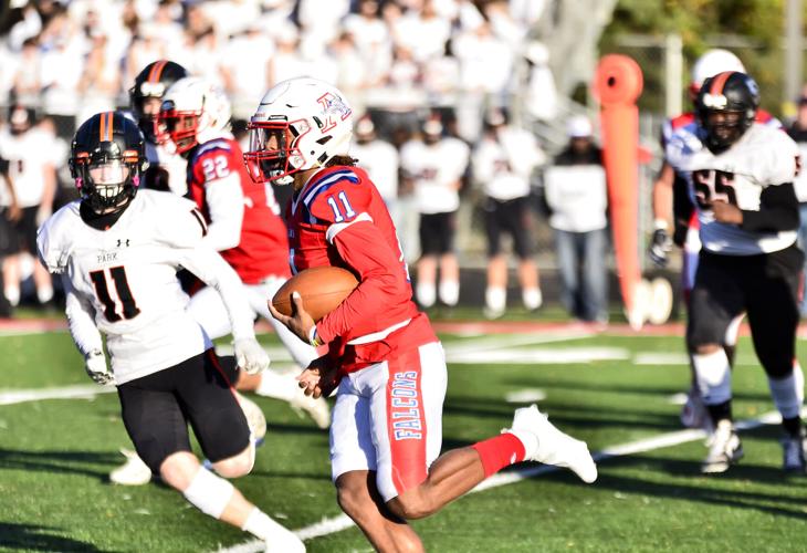 Robbinsdale Armstrong football Falcons hold off comeback, advance to